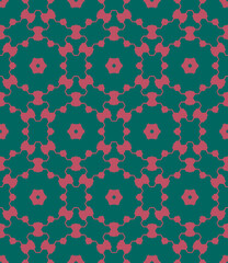 Geometric pattern. Seamless vector background. Ethnic graphic design