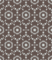 Geometric pattern. Seamless vector background. Ethnic graphic design