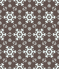 Geometric pattern. Seamless vector background. Ethnic graphic design