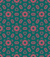 Geometric pattern. Seamless vector background. Ethnic graphic design