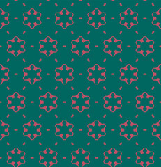 Geometric pattern. Seamless vector background. Ethnic graphic design
