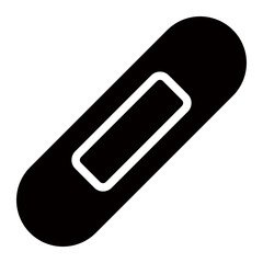 bandage glyph icon