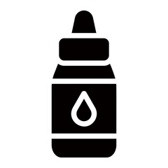 eye drops glyph icon