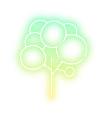 Collection of nature neon