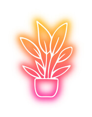 Collection of nature neon