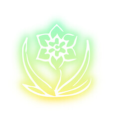 Collection of nature neon