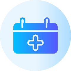 calendar gradient icon