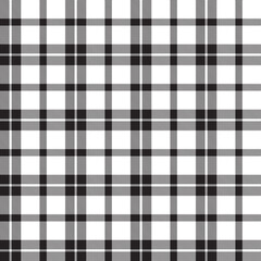 Monochrome Minimal Plaid textured Seamless Pattern