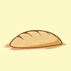 illustration of a bread