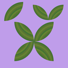 green leaves vector