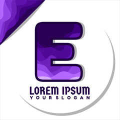 Letter Alphabeth icon and logo template. New design and elegant typographic concept. file EPS.