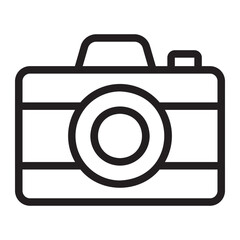 camera line icon