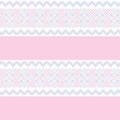 Argyle Fair Isle Seamless Pattern Design