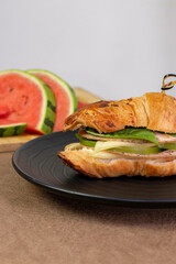 Croissant Breakfast Sandwich 