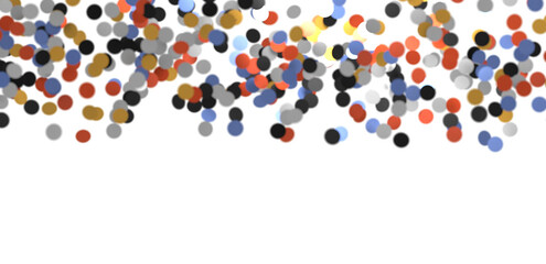 confetti - in 3d png