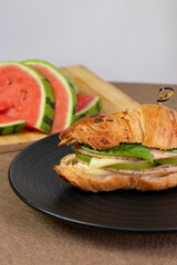 Croissant Breakfast Sandwich 
