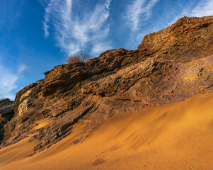 landscape in the desert