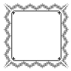 frames in vintage style with elements of ornament, art, pattern, background, texture