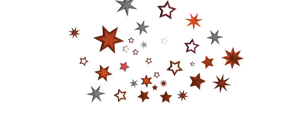 Festive christmas card. Isolated illustration white background. -