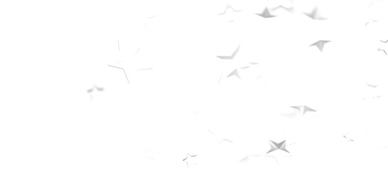 Glossy 3D Christmas star icon. Design element for holidays. -