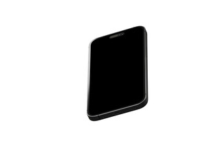 Naklejka premium Modern frameless smartphone Mock up