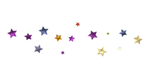 A gray whirlwind of colour snowflakes and stars. New