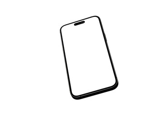 Mock up of smartphone - 3d rendering