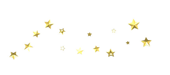 A gray whirlwind of golden snowflakes and stars. New png