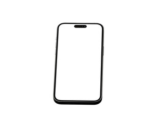 Smartphone. Mobile phone Template. Telephone 3d