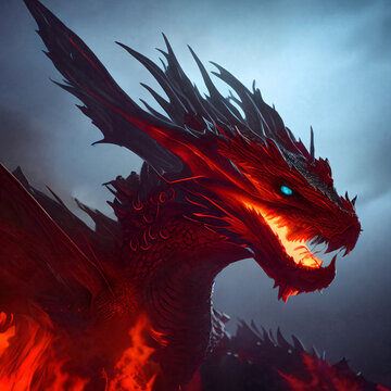 Red Dragon Breathing Fire Images – Browse 1,708 Stock Photos, Vectors, and  Video | Adobe Stock