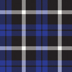 Blue Minimal Plaid textured Seamless Pattern