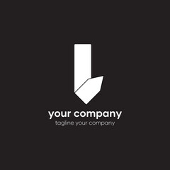 Tie with letter L logo concept. Your business company logo - 562476020