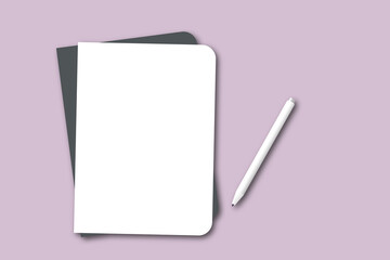 blank book illustration