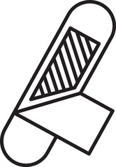 medical adhesive icon 