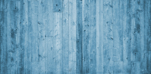 Fototapeta na wymiar Light Blue Wooden Background