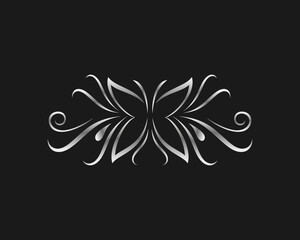 abstract butterfly floral