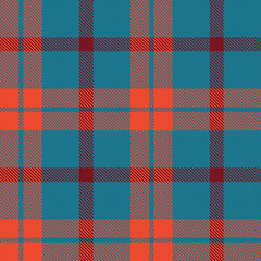 Orange Minimal Plaid textured Seamless Pattern