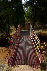 Passerelle en fer 