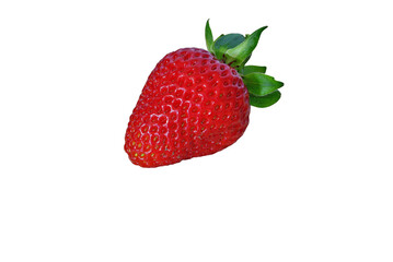 strawberry isolated on white