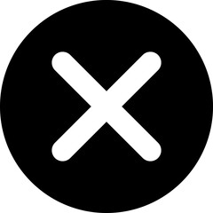 Obraz premium Cross icon flat vector image