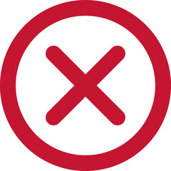 Cross icon flat vector image