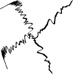 Cross icon flat vector image