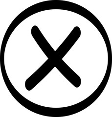 Cross icon flat vector image