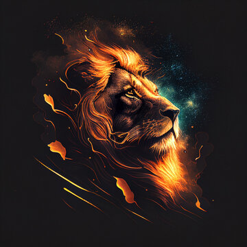 9482 Fire Lion Images Stock Photos  Vectors  Shutterstock
