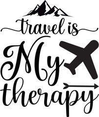 travel is my therapy