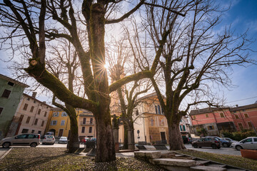 the small town of Garbagna, Piedmont, Italy