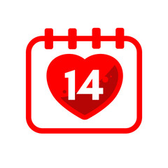 valentine day calendar