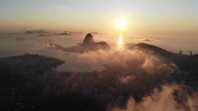 Sunrise Timelapse at Rio de Janeiro Brazil