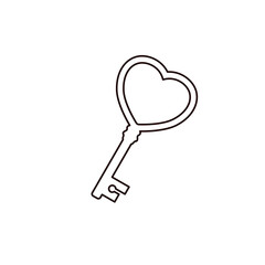key to heart