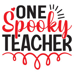 One Spooky Teacher
